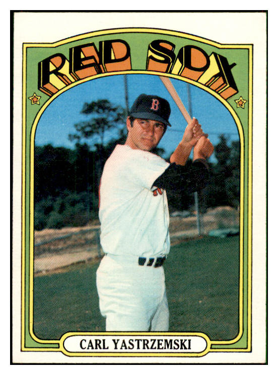 1972 Topps Baseball #037 Carl Yastrzemski Red Sox EX-MT 537720