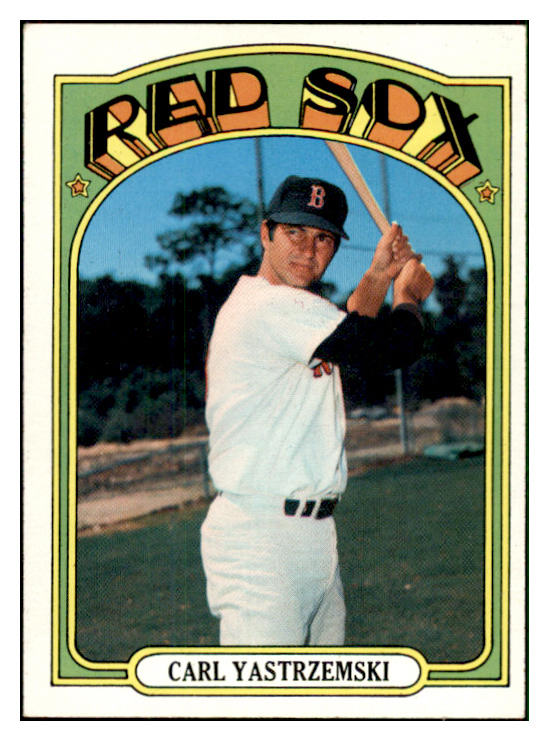 1972 Topps Baseball #037 Carl Yastrzemski Red Sox EX-MT 537721