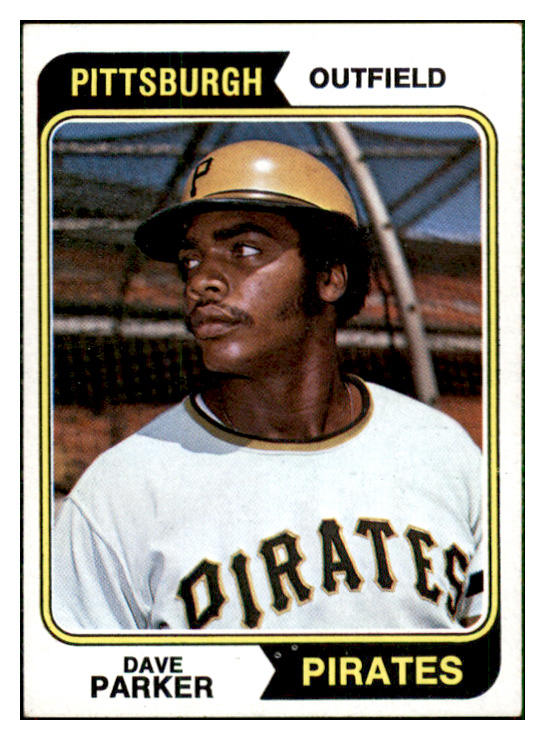 1974 Topps Baseball #252 Dave Parker Pirates EX-MT 537725