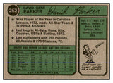 1974 Topps Baseball #252 Dave Parker Pirates EX-MT 537725