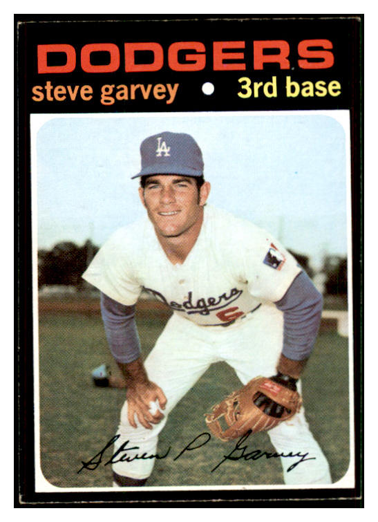 1971 Topps Baseball #341 Steve Garvey Dodgers EX-MT 537726