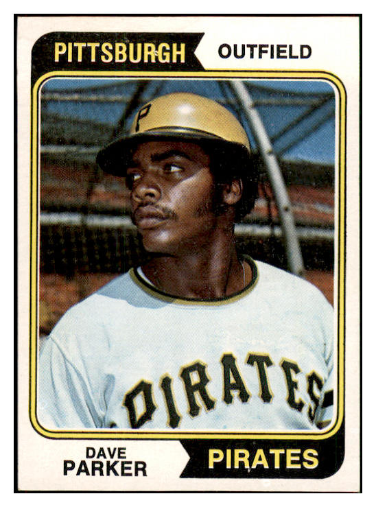 1974 Topps Baseball #252 Dave Parker Pirates EX-MT 537730