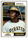 1974 Topps Baseball #252 Dave Parker Pirates EX-MT 537730