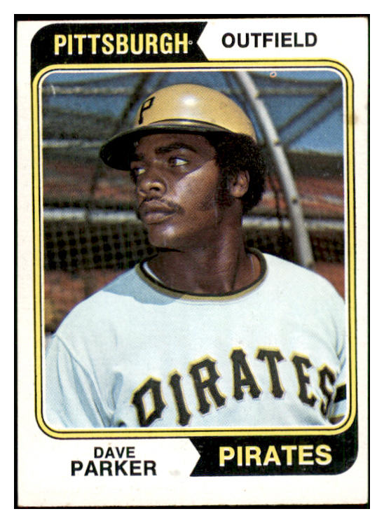 1974 Topps Baseball #252 Dave Parker Pirates EX-MT 537731