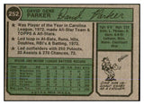 1974 Topps Baseball #252 Dave Parker Pirates EX-MT 537731