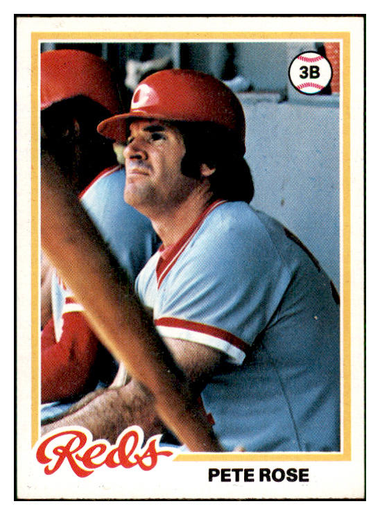 1978 Topps Baseball #020 Pete Rose Reds EX-MT 537733