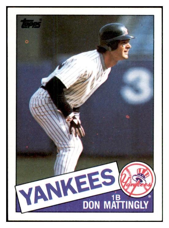 1985 Topps #665 Don Mattingly Yankees NR-MT 537738