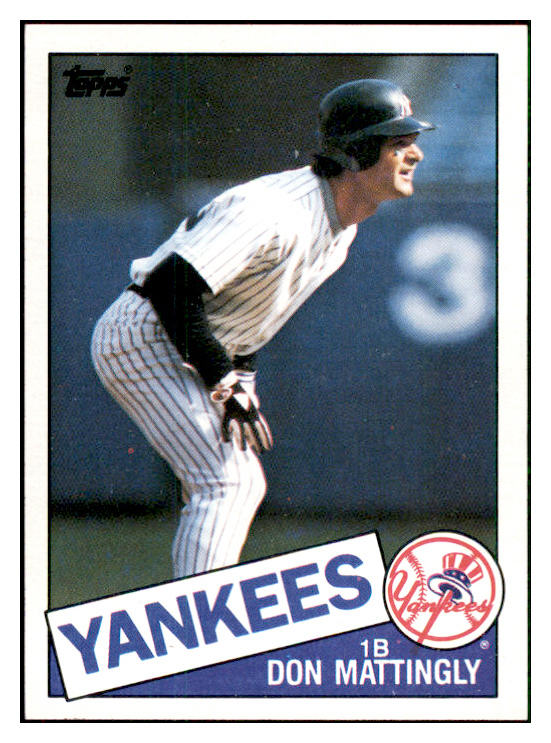 1985 Topps #665 Don Mattingly Yankees NR-MT 537739