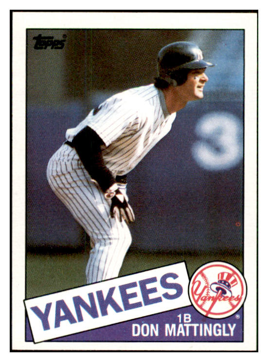1985 Topps #665 Don Mattingly Yankees NR-MT 537740