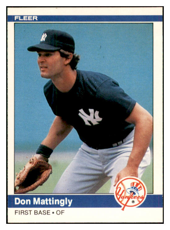 1984 Fleer #131 Don Mattingly Yankees NR-MT 537750