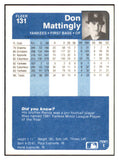 1984 Fleer #131 Don Mattingly Yankees NR-MT 537751