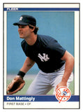 1984 Fleer #131 Don Mattingly Yankees EX-MT 537752