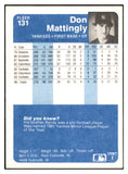1984 Fleer #131 Don Mattingly Yankees EX-MT 537752