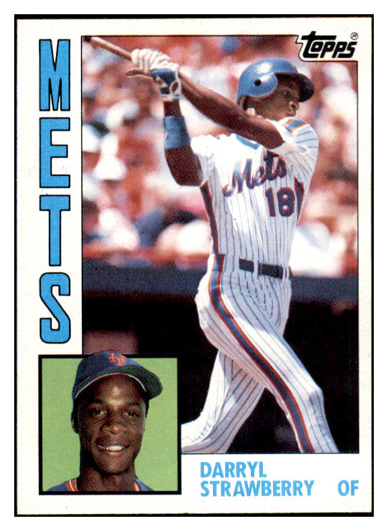1984 Topps #182 Darryl Strawberry Mets NR-MT 537758