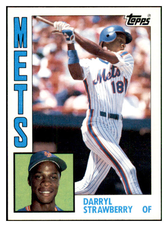 1984 Topps #182 Darryl Strawberry Mets NR-MT 537759