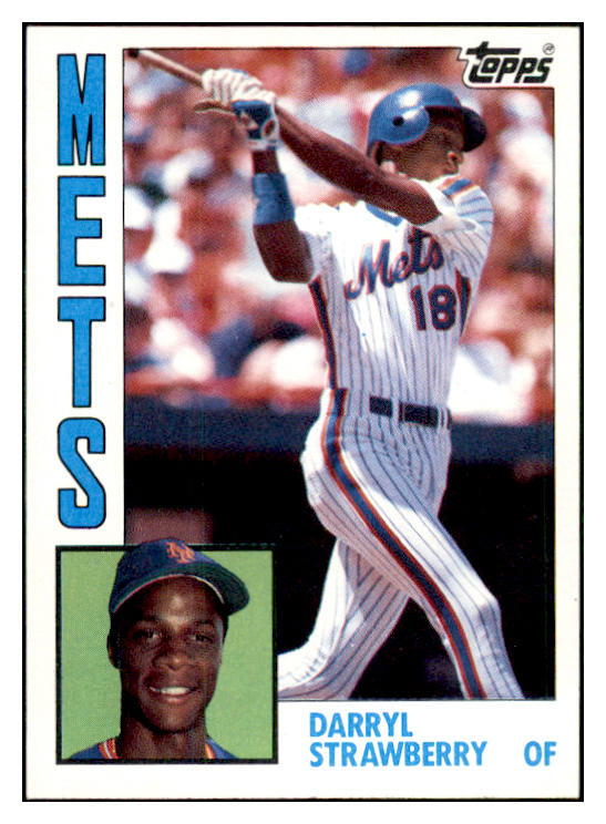 1984 Topps #182 Darryl Strawberry Mets NR-MT 537760