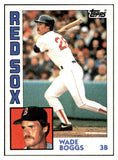 1984 Topps #030 Wade Boggs Red Sox NR-MT 537763