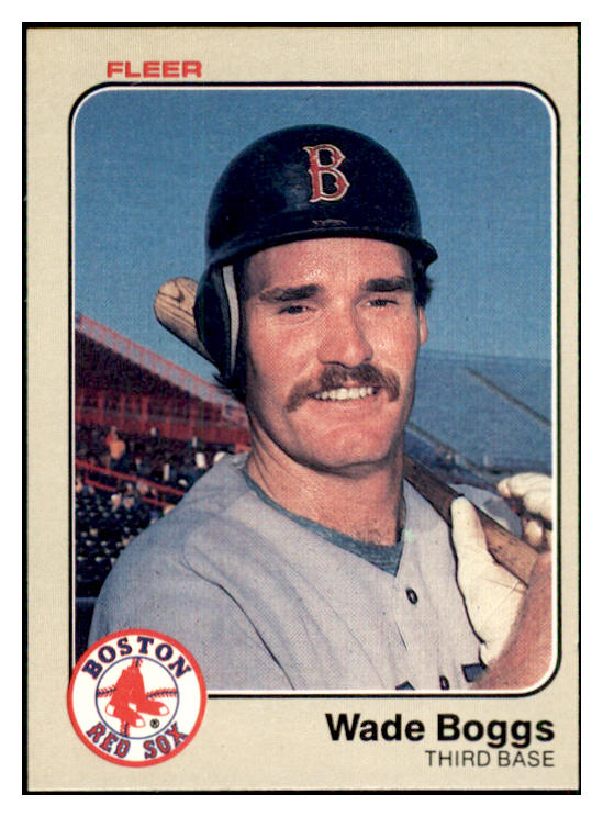 1983 Fleer #179 Wade Boggs Red Sox EX-MT 537767