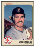 1983 Fleer #179 Wade Boggs Red Sox EX-MT 537767