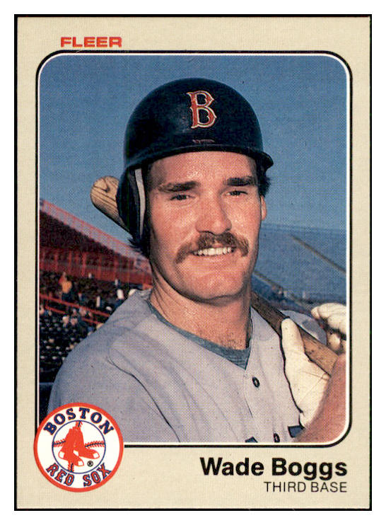1983 Fleer #179 Wade Boggs Red Sox EX-MT 537769