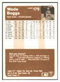 1983 Fleer #179 Wade Boggs Red Sox EX-MT 537769