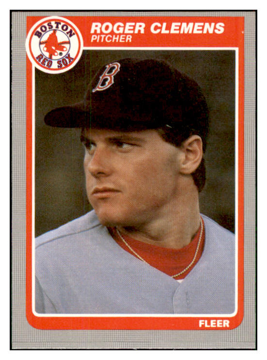 1985 Fleer #155 Roger Clemens Red Sox EX-MT 537776