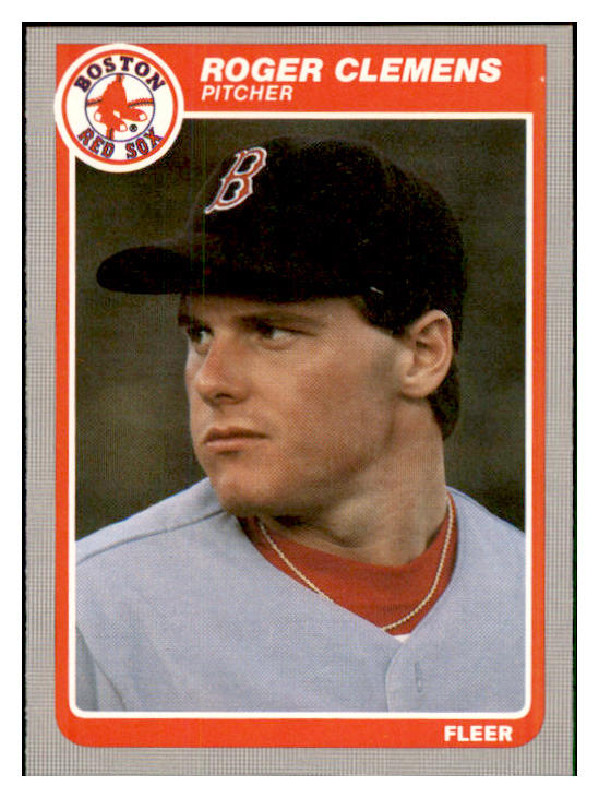 1985 Fleer #155 Roger Clemens Red Sox NR-MT 537777