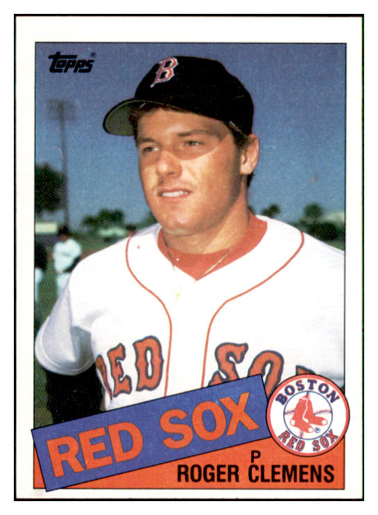 1985 Topps #181 Roger Clemens Red Sox EX-MT 537779