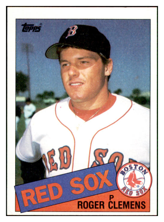 1985 Topps #181 Roger Clemens Red Sox NR-MT 537781