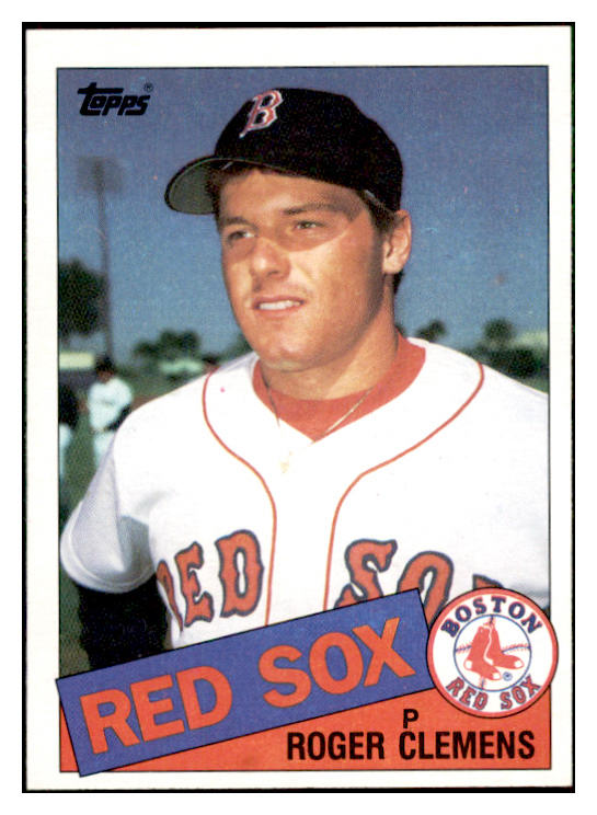 1985 Topps #181 Roger Clemens Red Sox NR-MT 537784