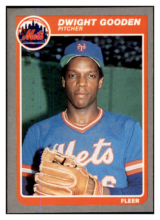1985 Fleer #082 Dwight Gooden Mets NR-MT 537786