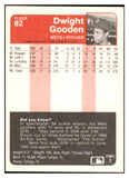 1985 Fleer #082 Dwight Gooden Mets NR-MT 537786