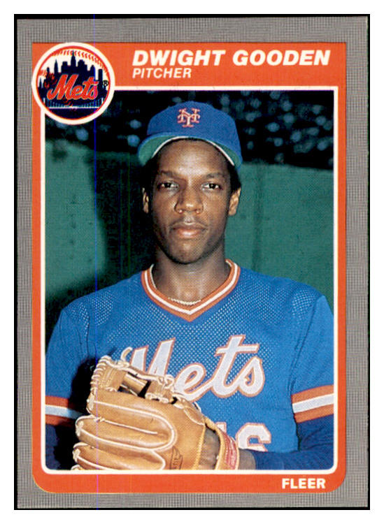 1985 Fleer #082 Dwight Gooden Mets NR-MT 537787