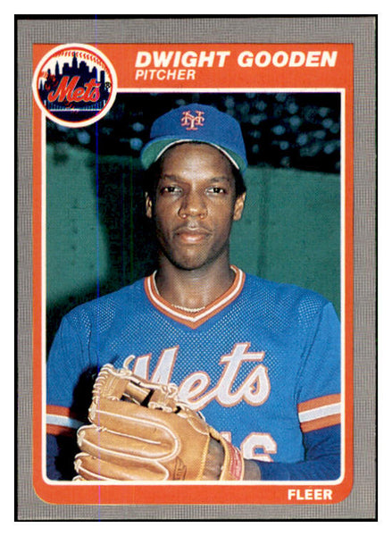 1985 Fleer #082 Dwight Gooden Mets NR-MT 537787