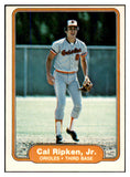 1982 Fleer #176 Cal Ripken Orioles NR-MT 537795