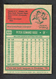 1975 Topps Mini Baseball #320 Pete Rose Reds VG-EX 537798