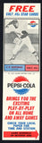 1963 Pepsi Cola J.C. Hartman Colt .45s EX-MT w Tab 537805