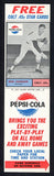 1963 Pepsi Cola Ken Johnson Colt .45s EX-MT w Tab 537806