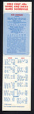 1963 Pepsi Cola Ken Johnson Colt .45s EX-MT w Tab 537806