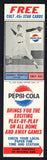 1963 Pepsi Cola Johnny Temple Colt .45s EX-MT w Tab 537811