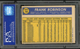 1970 Topps #700 Frank Robinson Orioles PSA 7 NM 537832