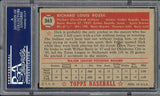 1952 Topps #363 Dick Rozek Indians PSA 4 VG-EX 537881