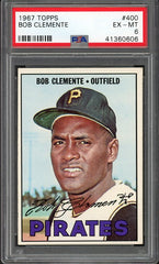 1967 Topps #400 Roberto Clemente Pirates PSA 6 EX-MT 537893