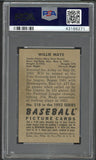 1952 Bowman #218 Willie Mays Giants PSA 2 GD 537895