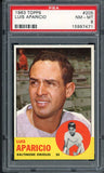 1963 Topps Baseball #205 Luis Aparicio Orioles PSA 8 NM/MT 537934