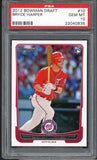 2012 Bowman Draft #010 Bryce Harper Nationals PSA 10 GEM MINT 537937