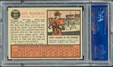 1962 Topps Baseball #421 Ken Mackenzie Mets PSA 7 NM 537960