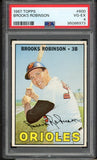 1967 Topps Baseball #600 Brooks Robinson Orioles PSA 4 VG-EX 538046