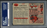 1957 Topps Football #138 John Unitas Colts PSA 5 EX 538056