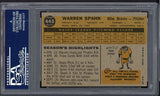 1960 Topps Baseball #445 Warren Spahn Braves PSA 5 EX 538067